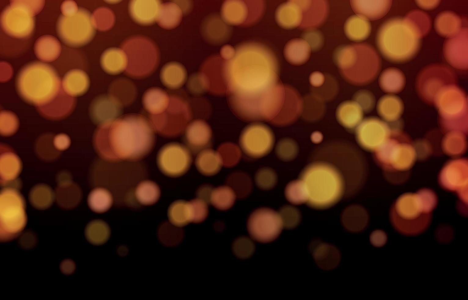 Bokeh of Lights Background vector