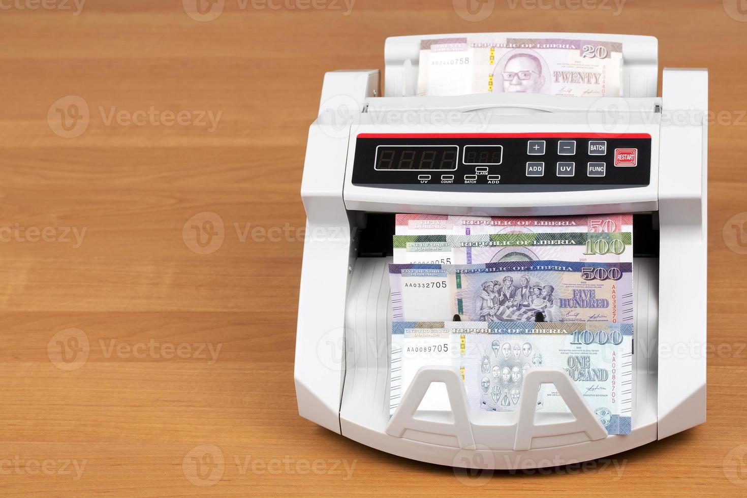 Liberian dollar - new series of banknotes photo