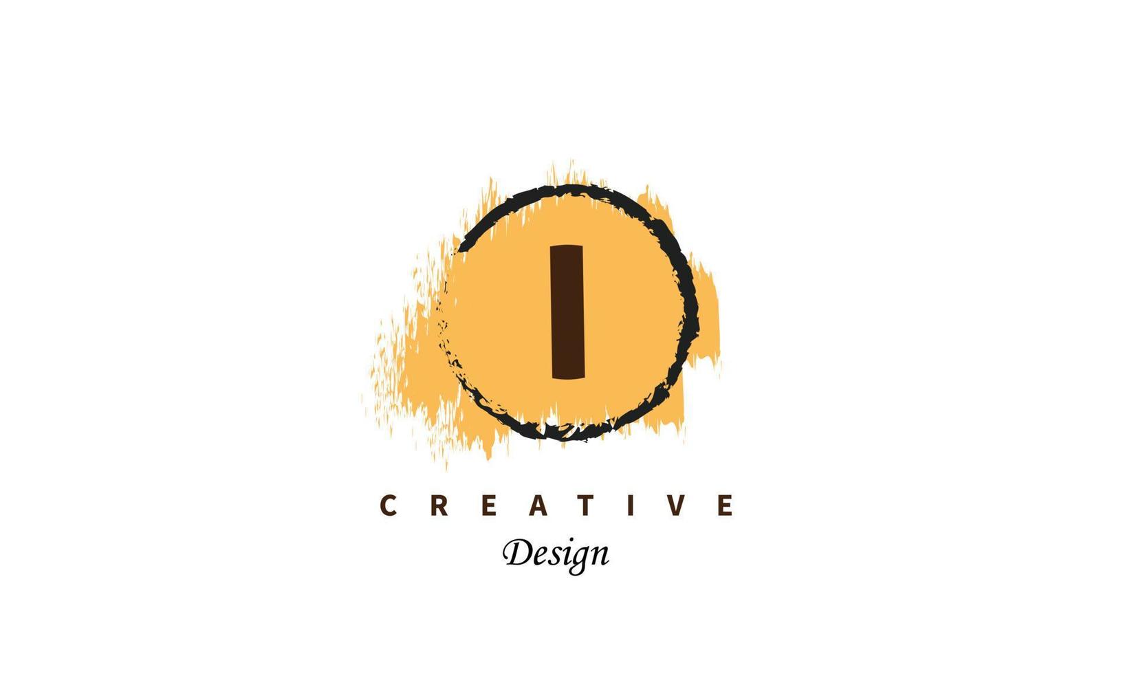 Lettermark brand logo design vector