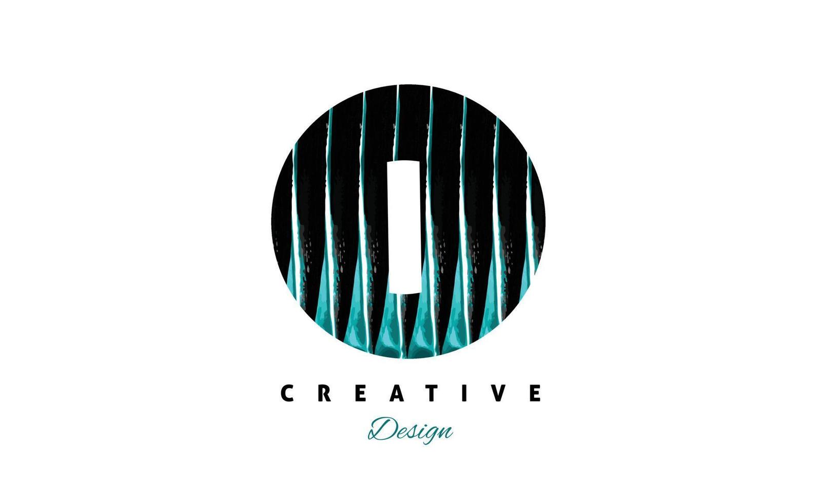 Lettermark brand logo design vector