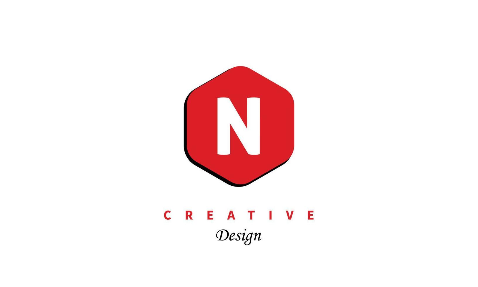 Lettermark brand logo design vector