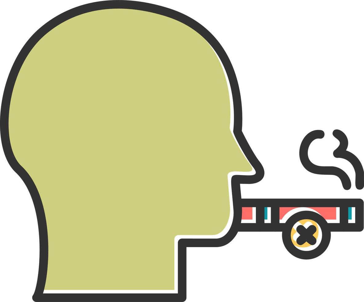 No Smoking Vector Icon
