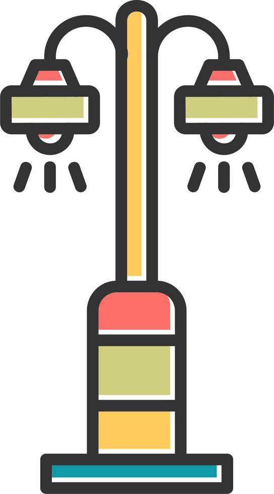 Streetlight Vector Icon