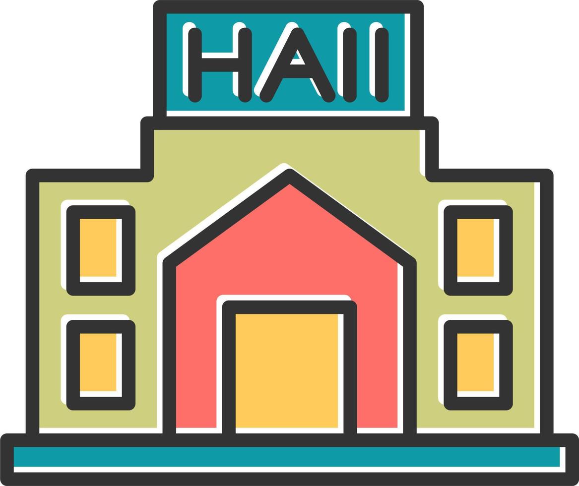 City Hall Vector Icon