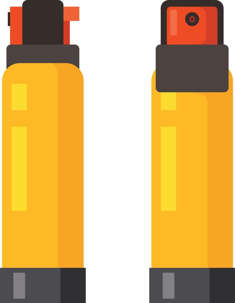 Vector Image Of A Pepper Spray For Self-Defense