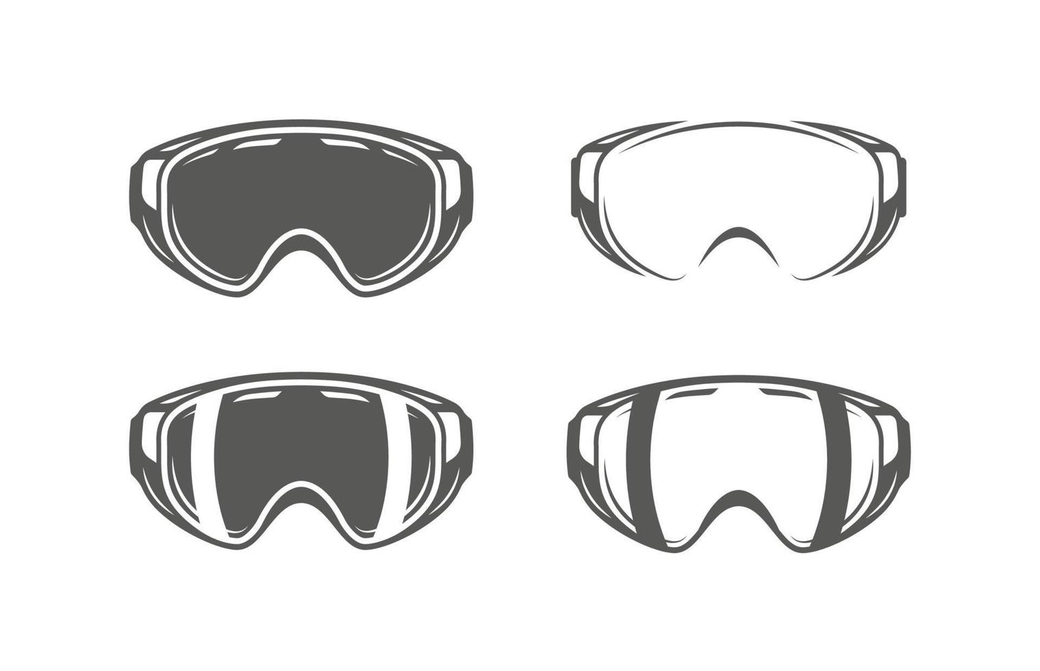Mask isolated on white background vector