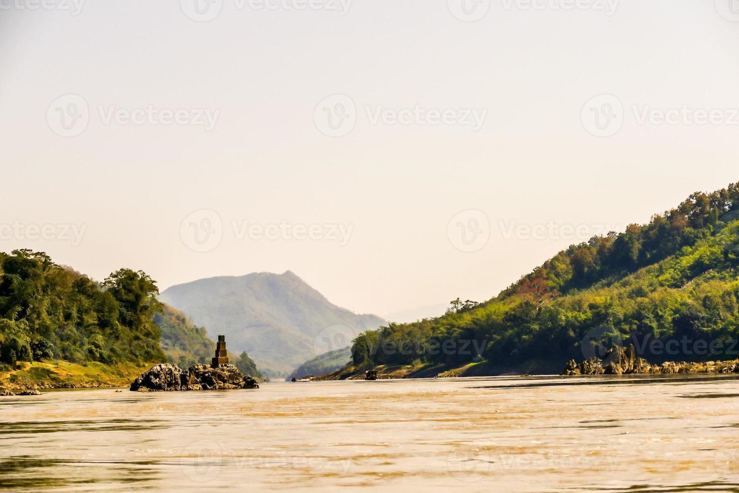 rural paisaje en Asia foto