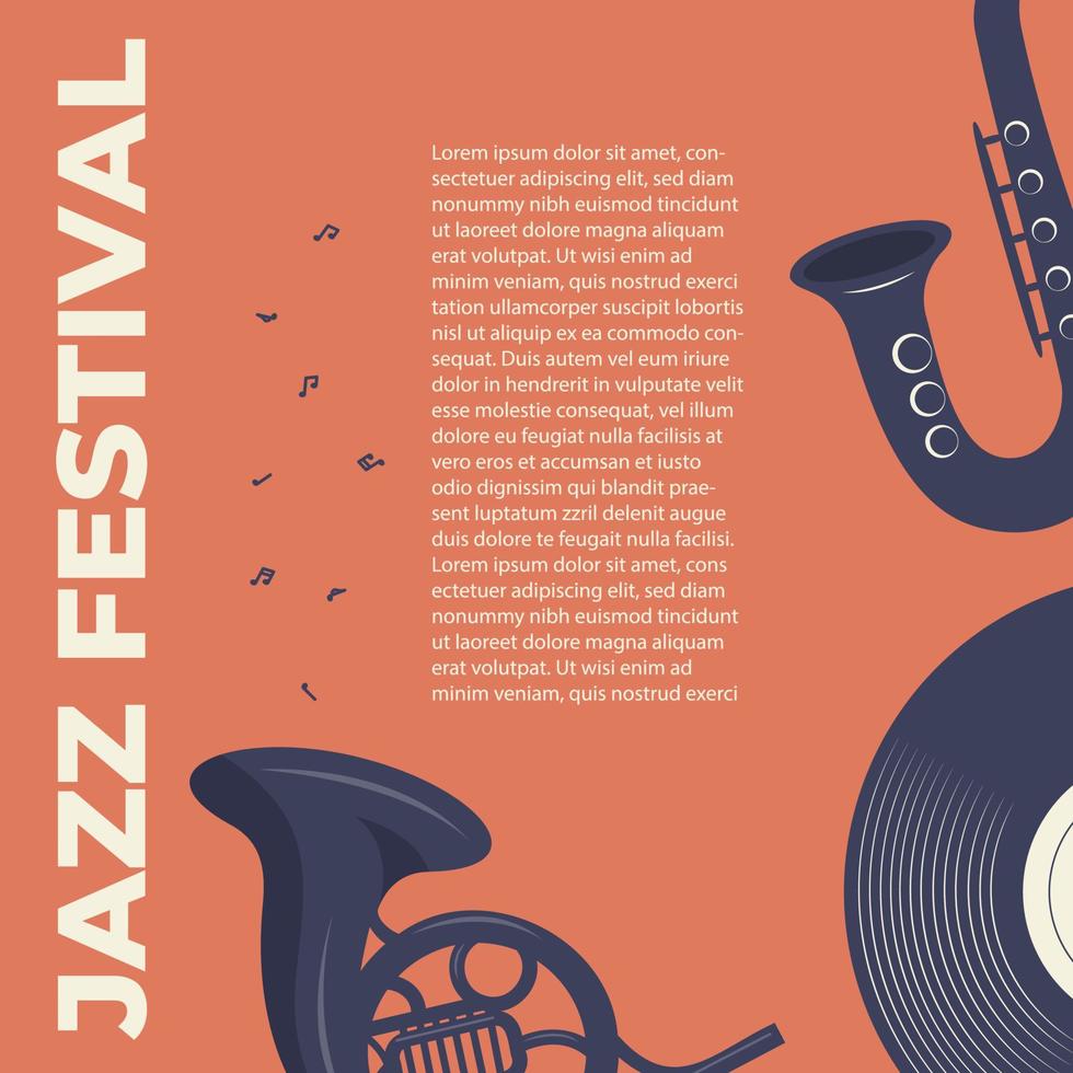 music festival poster vector