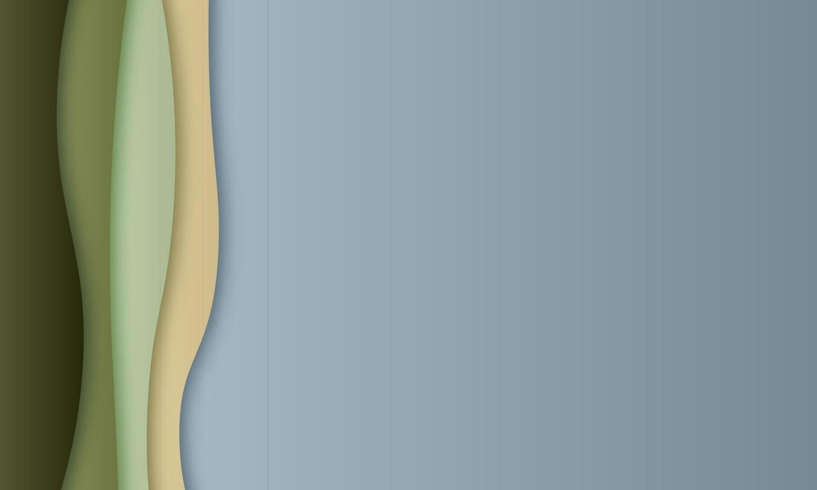Abstract Background with Paper Cut shapes banner design. Vector illustration.