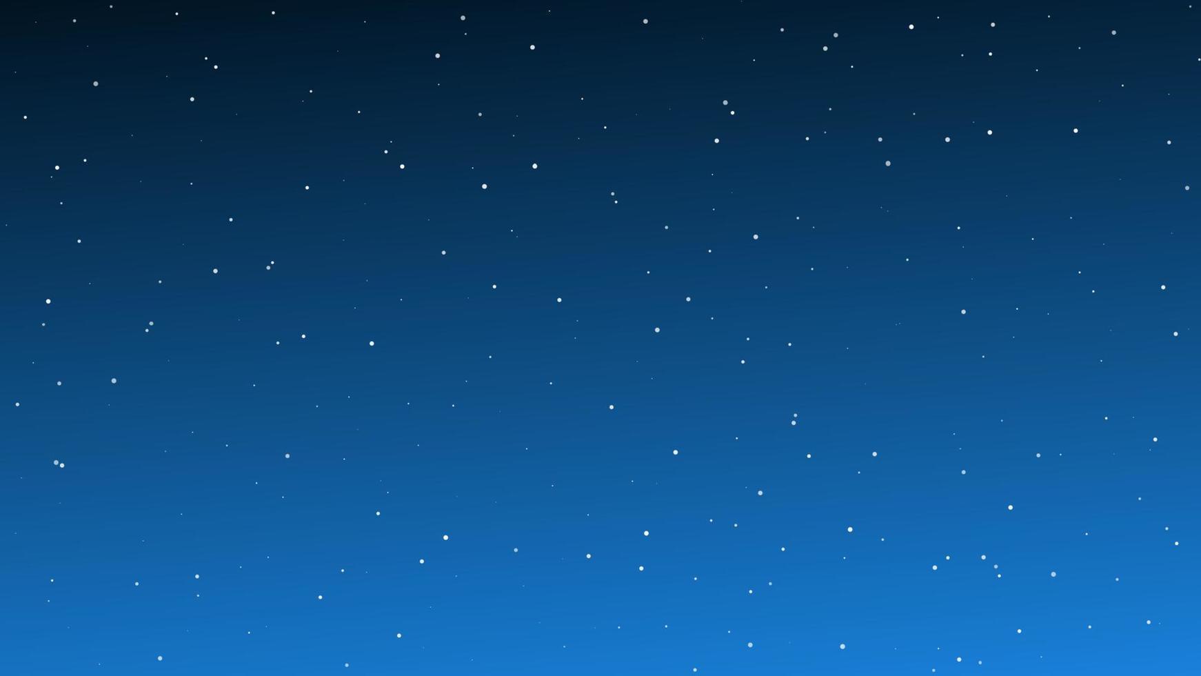 Night sky with many stars. Abstract nature background with stardust in deep universe. Vector illustration.