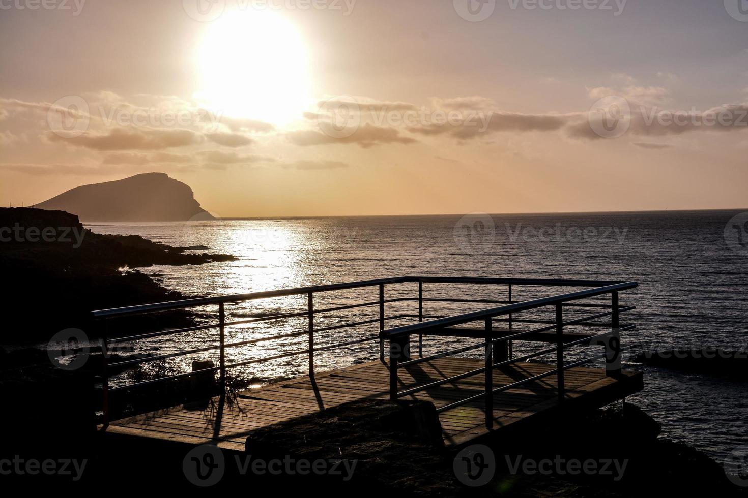 Scenic coastal view photo