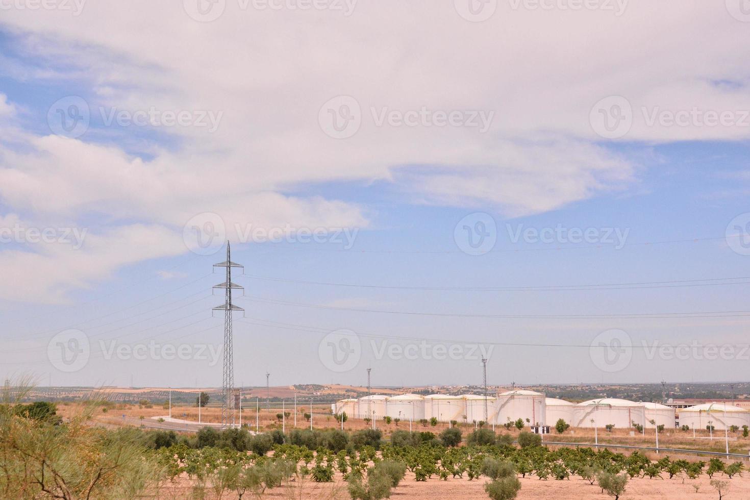 Scenic rural landscape photo