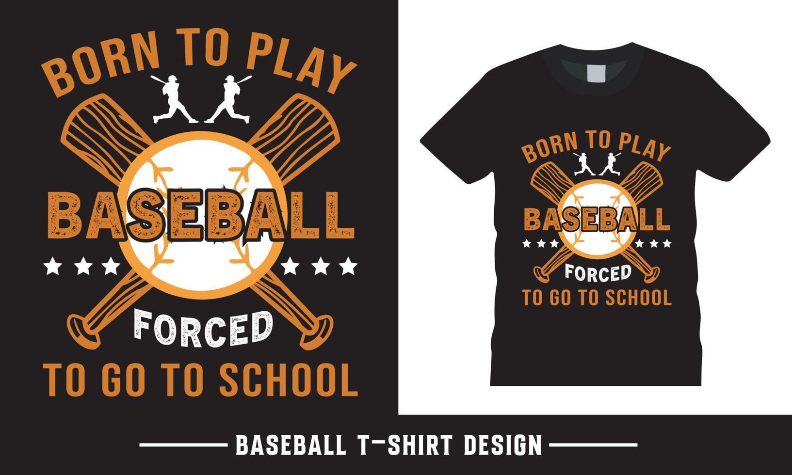 Baseball shirt design, baseball typography vector tshirt design template