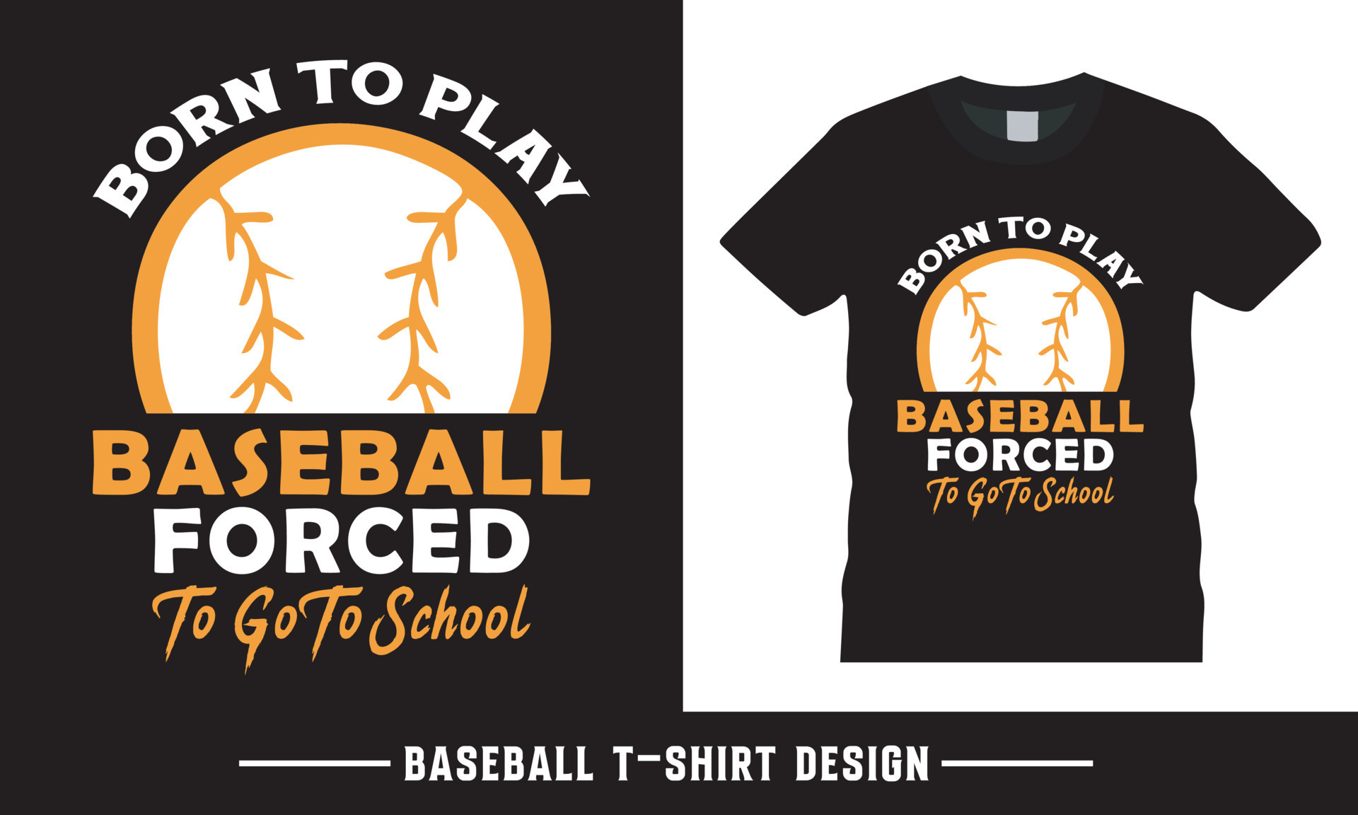 Baseball shirt design, baseball typography vector tshirt design