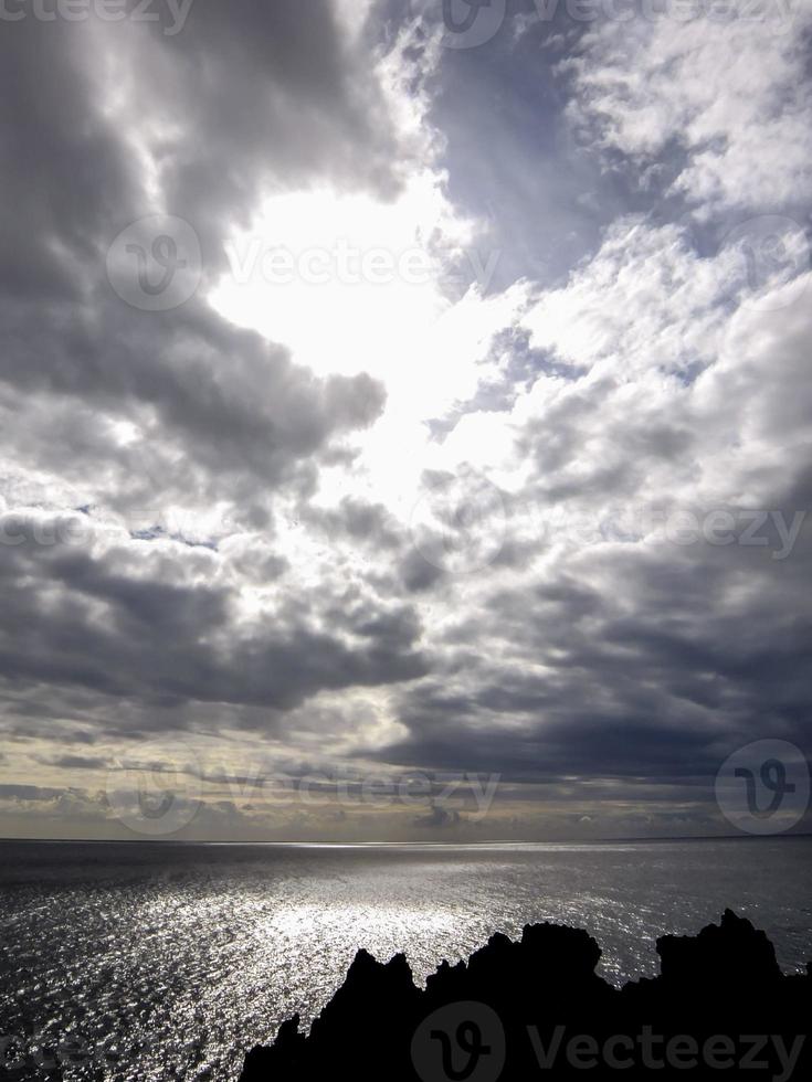 Scenic coastal view photo