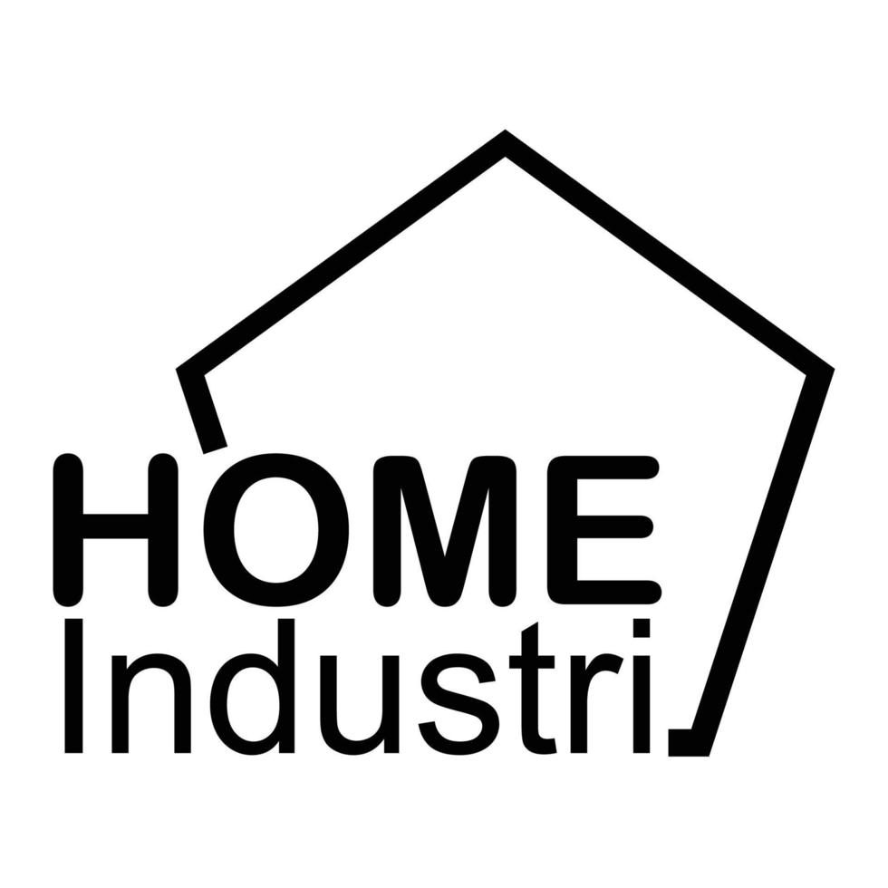 hogar logo con moderno línea Arte diseño, diseño plantilla, logo, logo modelo prima vector