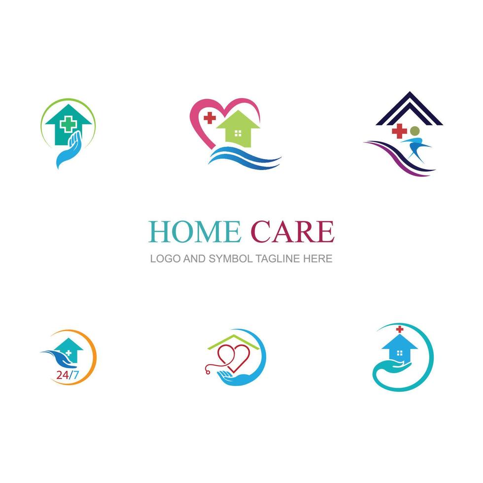 set of home care vector