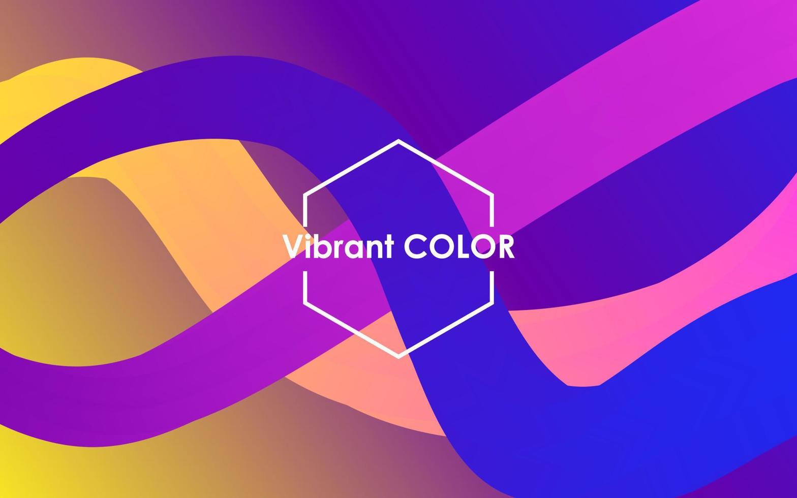 abstract colorful flow shape wavy layers rainbow color gradient liquid wave vibrant color background. eps10 vector