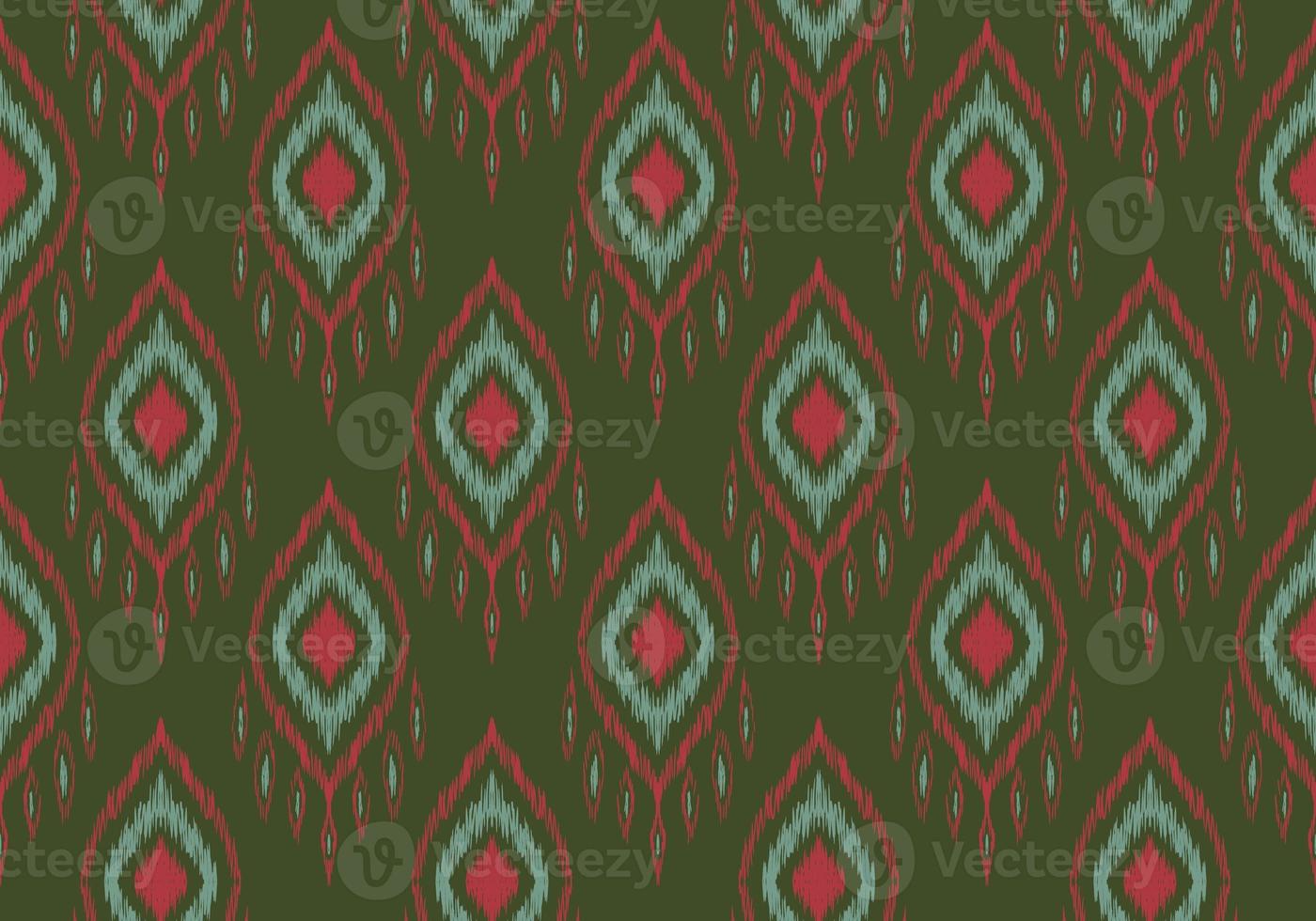 Ikat Pattern Ethnic Geometric native tribal boho motif aztec textile fabric carpet mandalas African American background backdrop illustrations tile paper flower texture fabric ceramic wallpaper photo