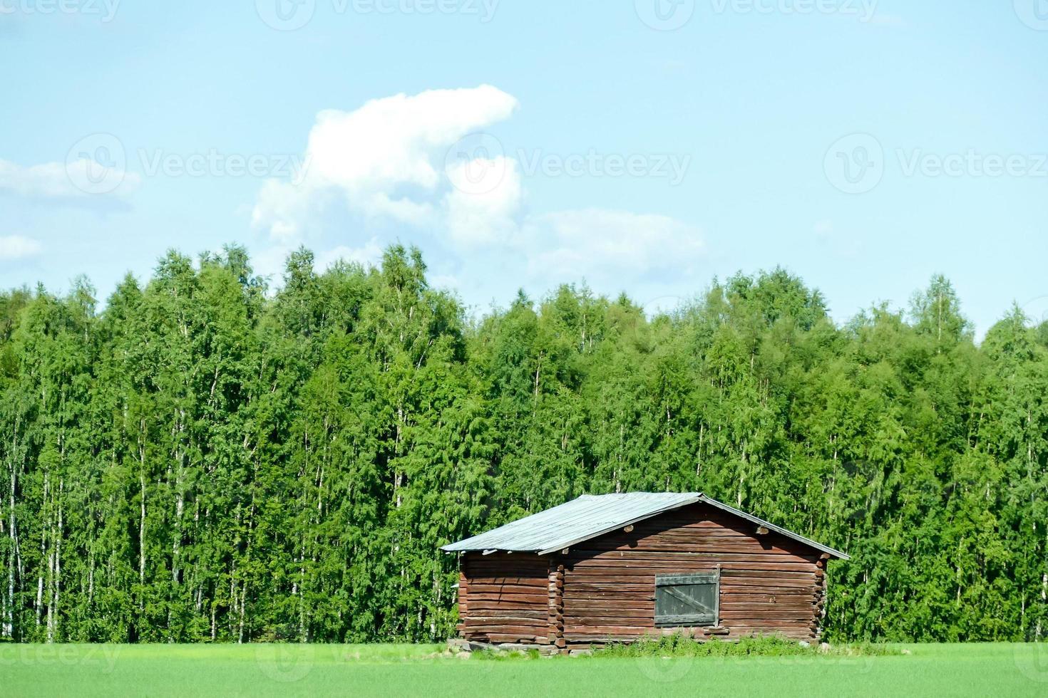 Scenic rural landscape photo