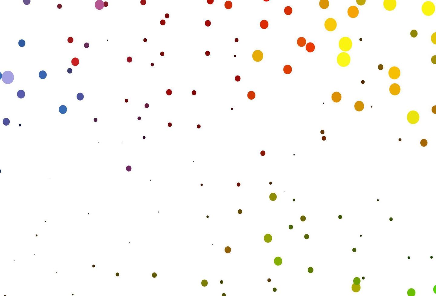 Light Green, Red vector backdrop with dots.