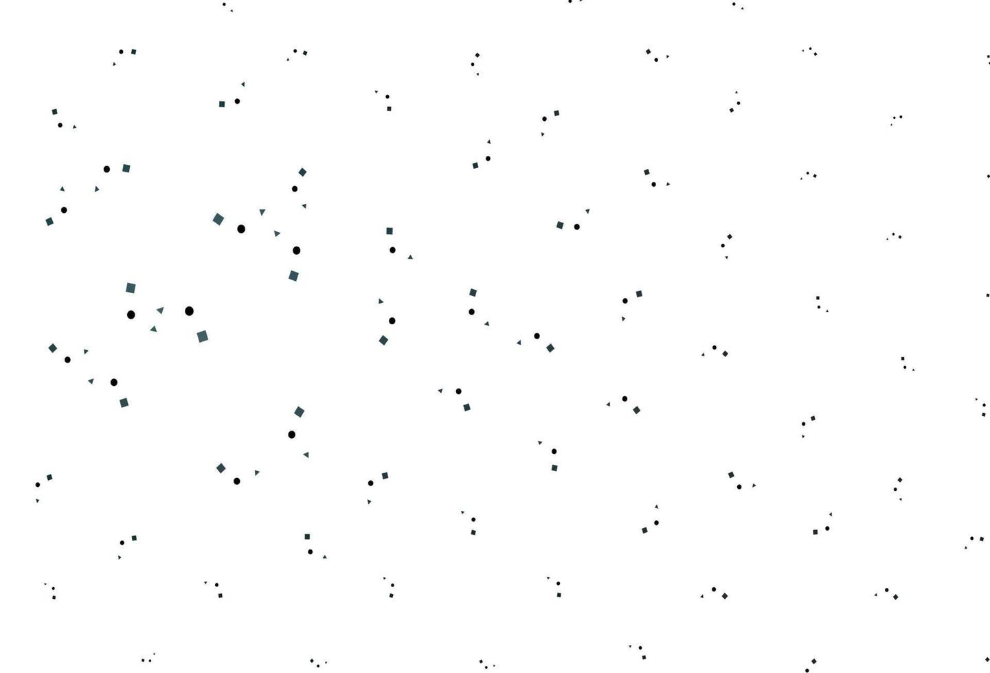 Light BLUE vector background with triangles, circles, cubes.
