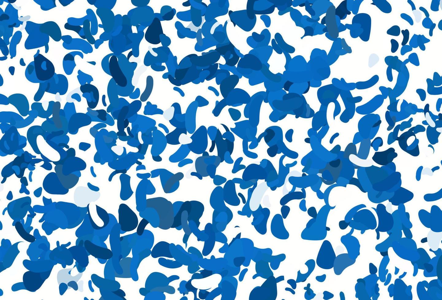 Fondo de vector azul claro con formas abstractas.