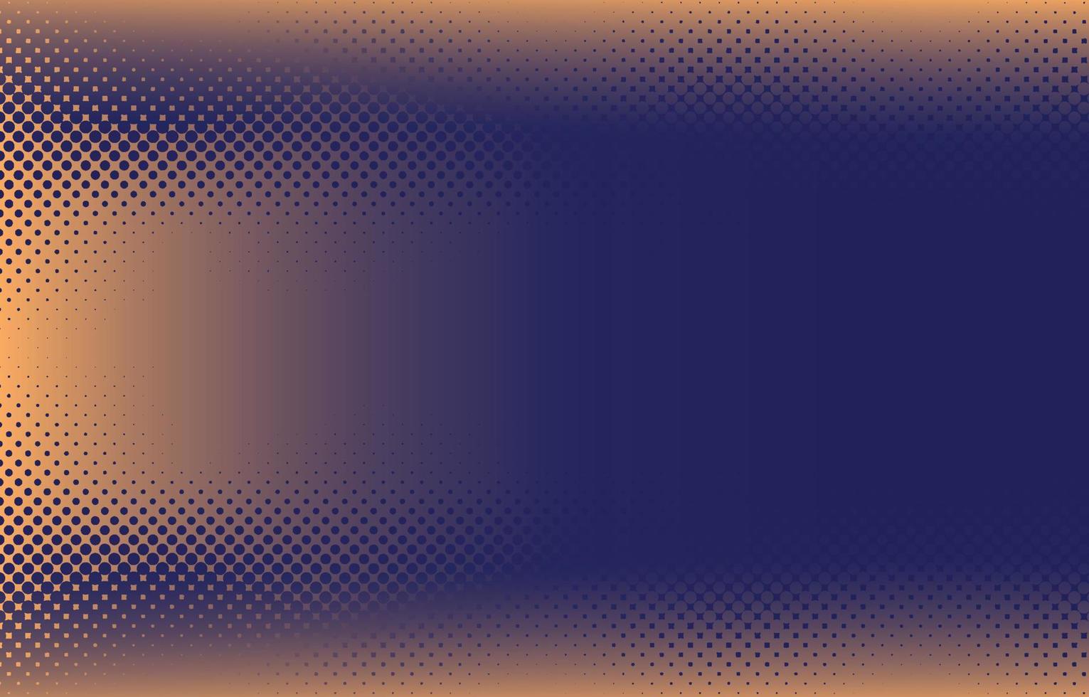 Orange Navy Halftone Background vector