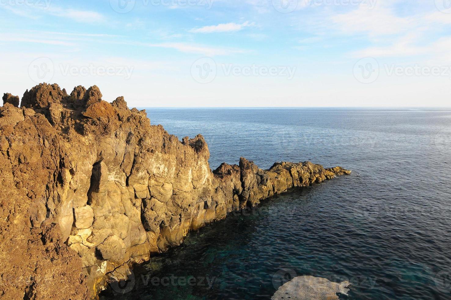 Scenic coastal view photo