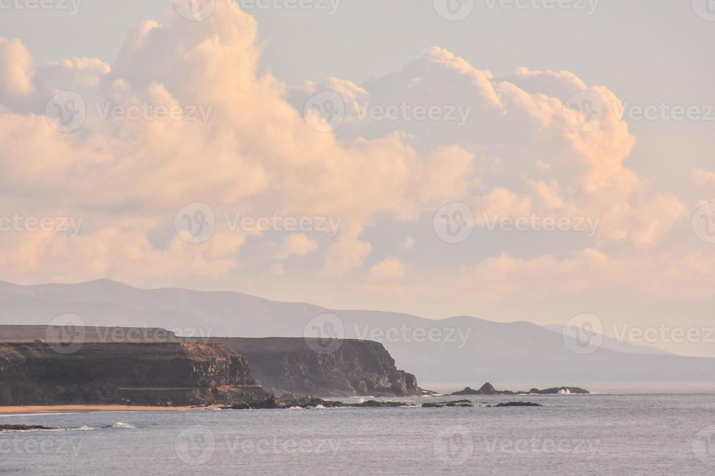 Scenic coastal view photo