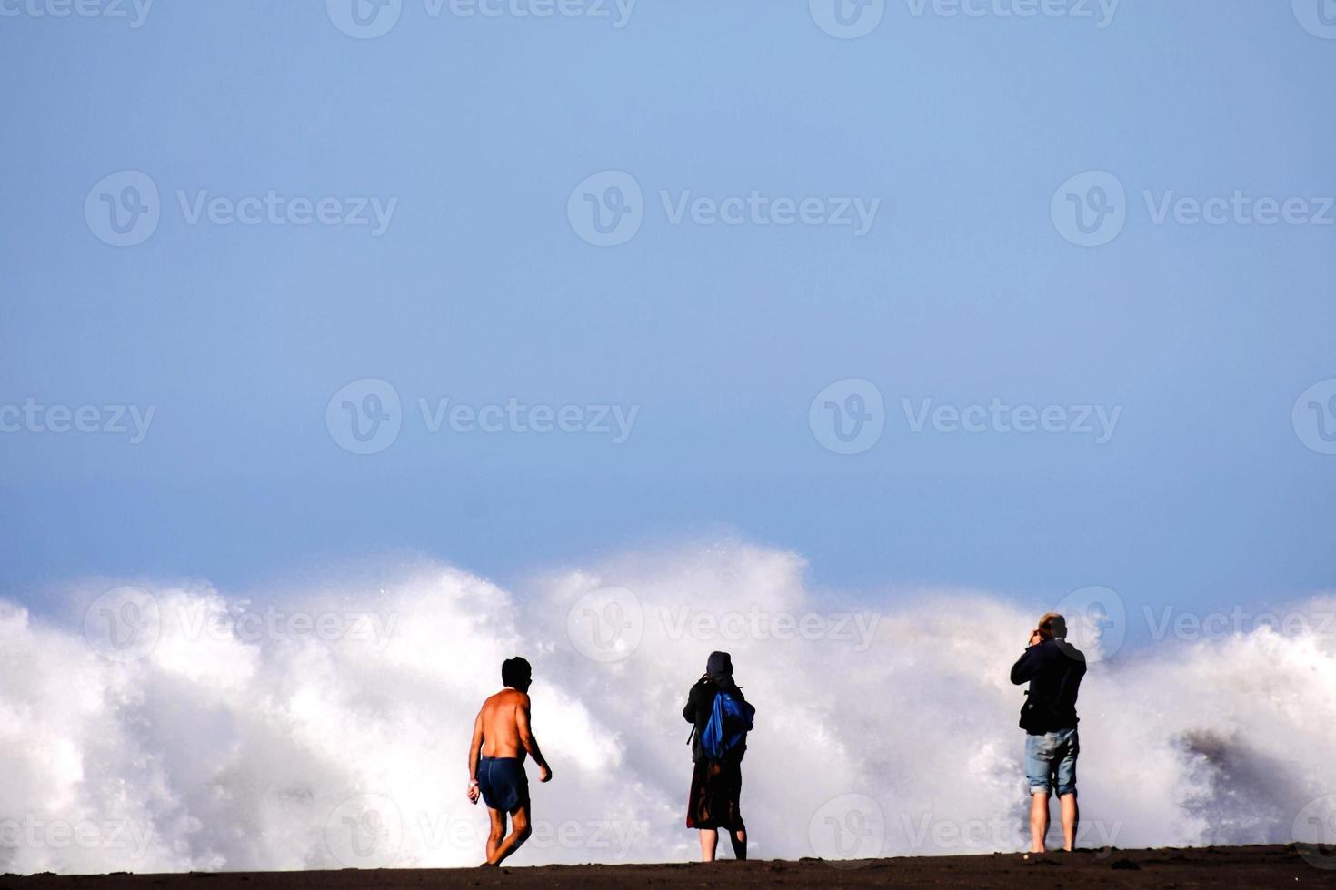 Scenic coastal view photo