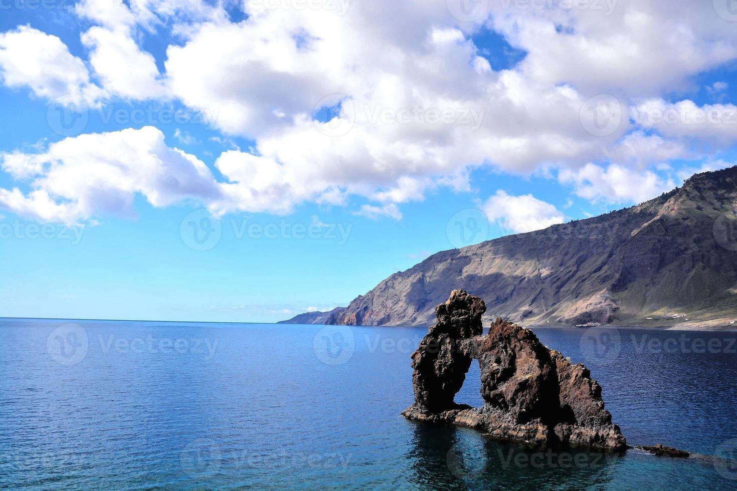 Scenic coastal view photo