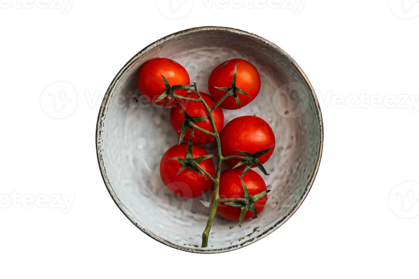groenten kers tomaten geïsoleerd Aan een transparant achtergrond png