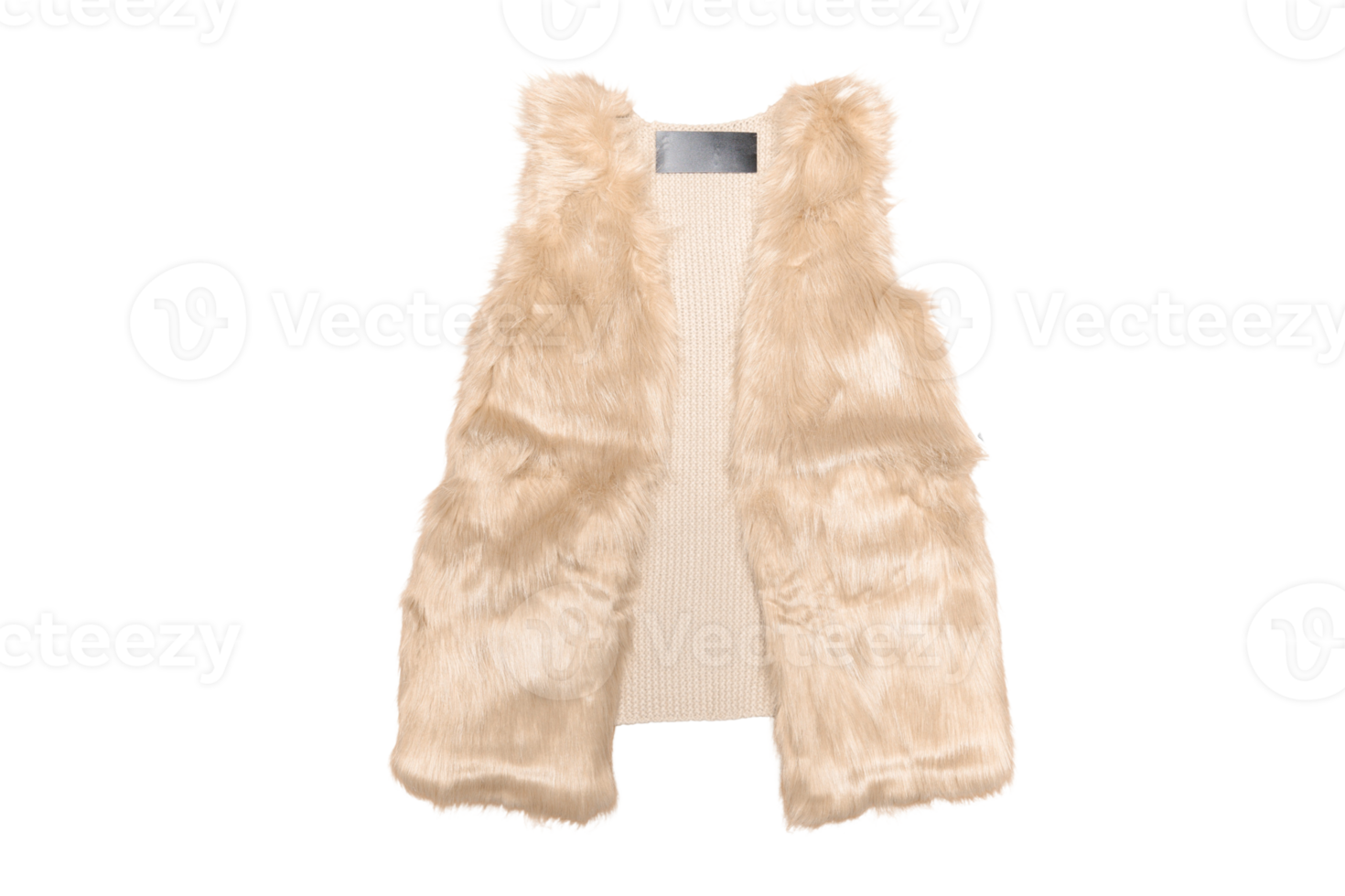 beige veste isolé sur une transparent Contexte png