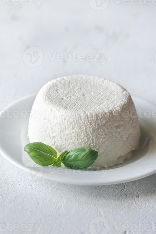 Ricotta - Italian whey cheese photo