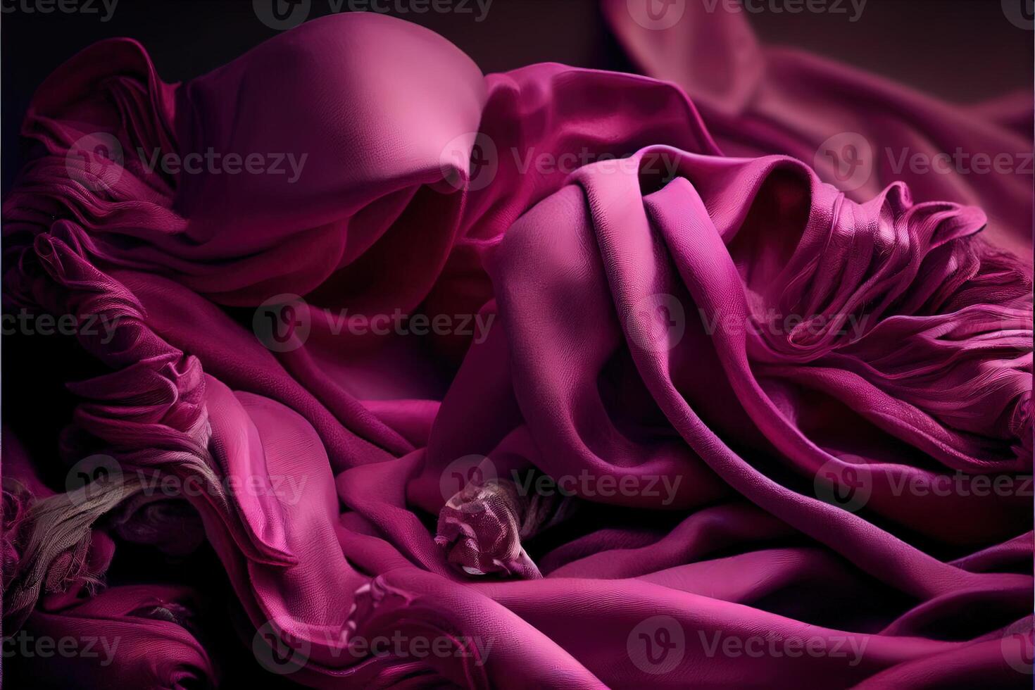 illustration of soft magenta, pink fabric photo