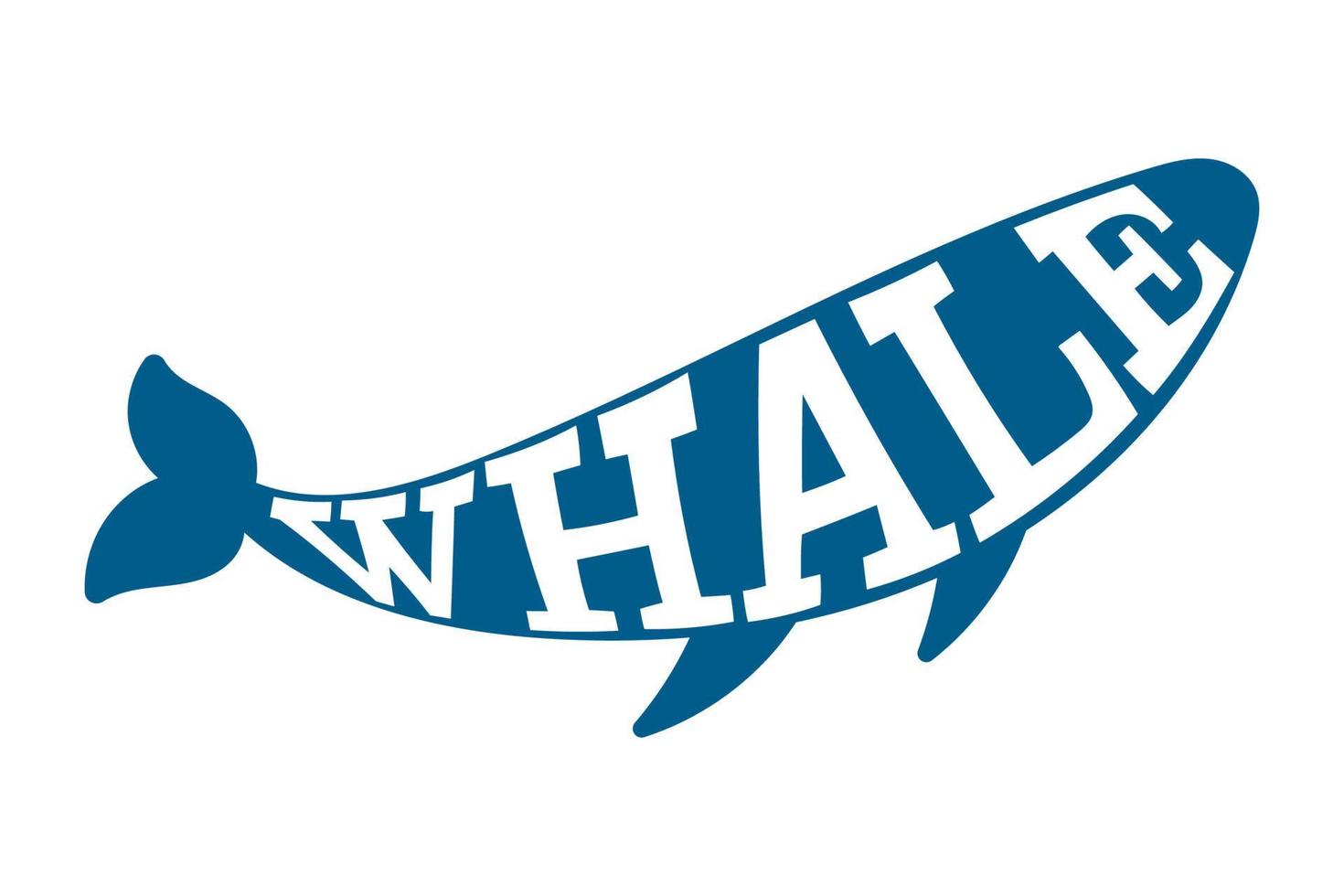 Hand drawn lettering phrase in whale silhouette, t shirt design. Vector illustration in white background.