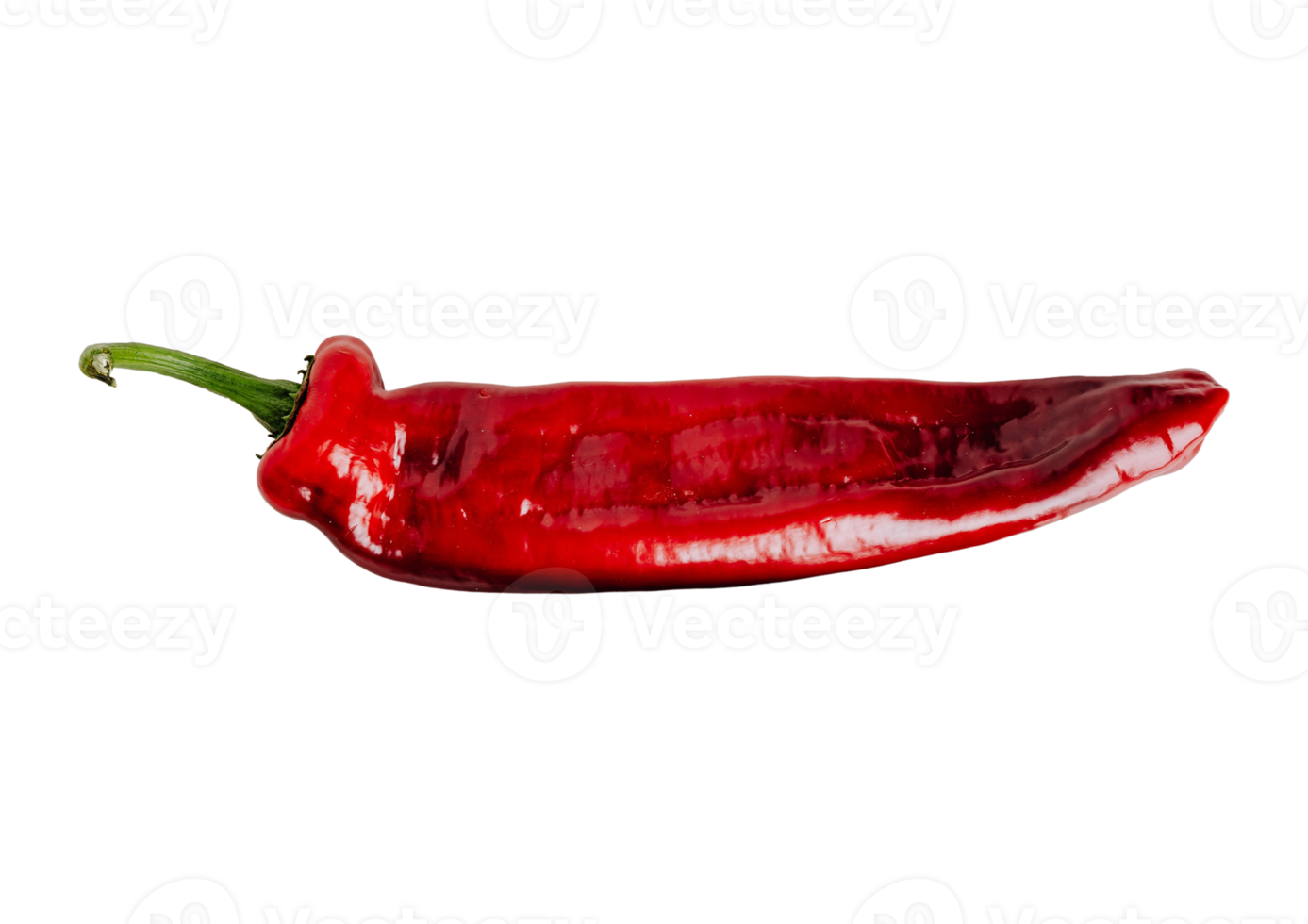 Red hot pepper isolated on a transparent background png