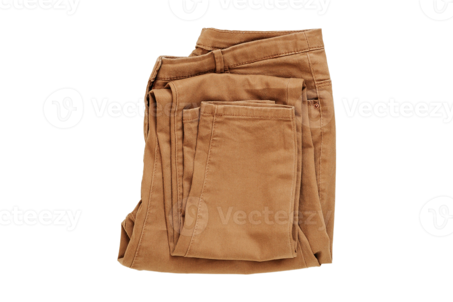 beige un pantalon isolé sur une transparent Contexte png