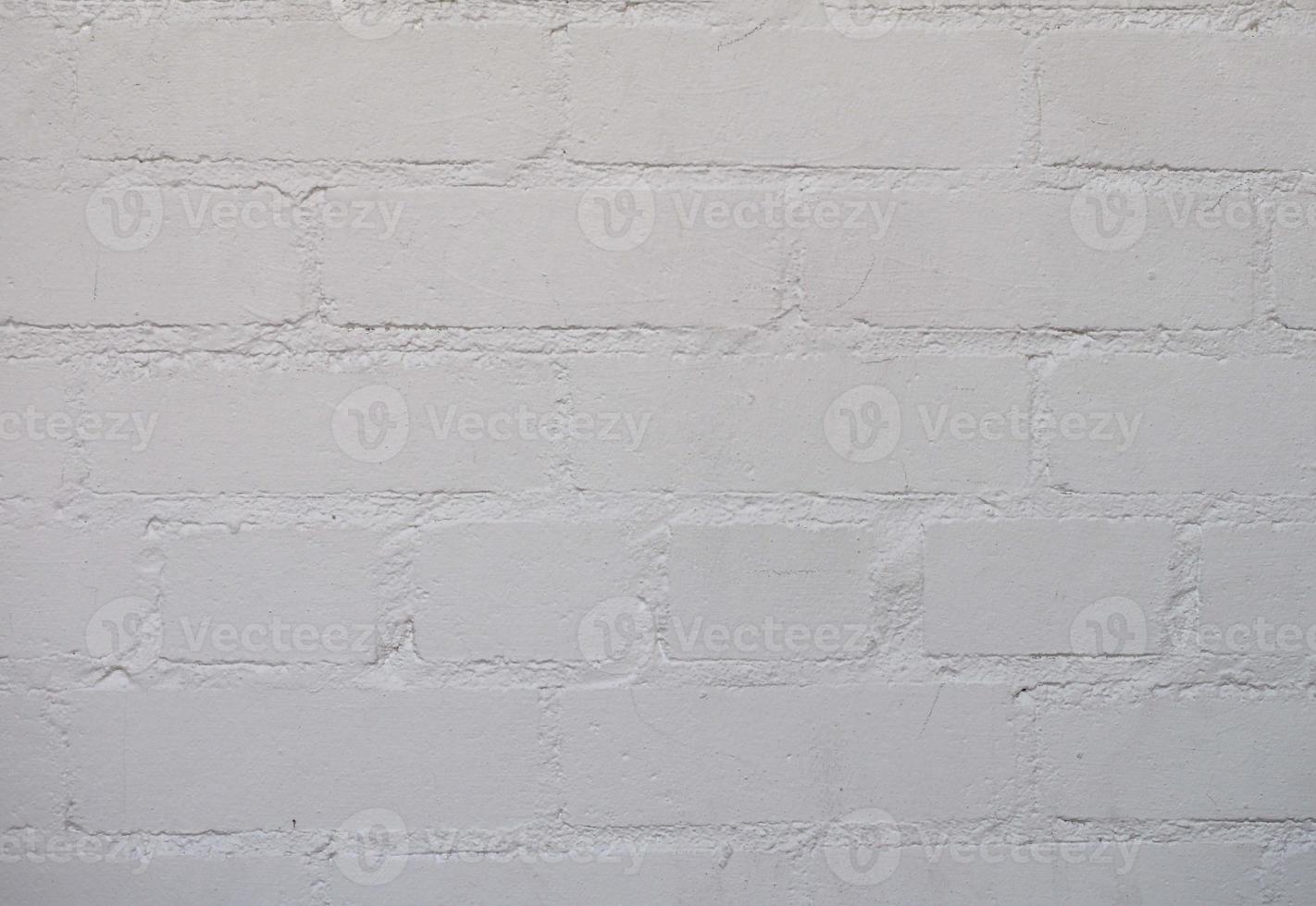 fondo de pared de ladrillo blanco foto