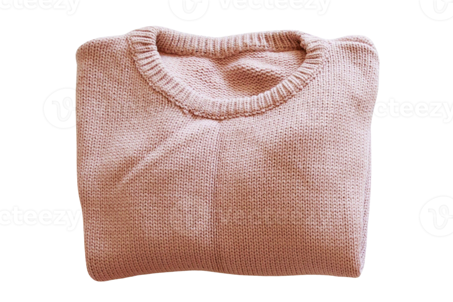 Pink sweater isolated on a transparent background png