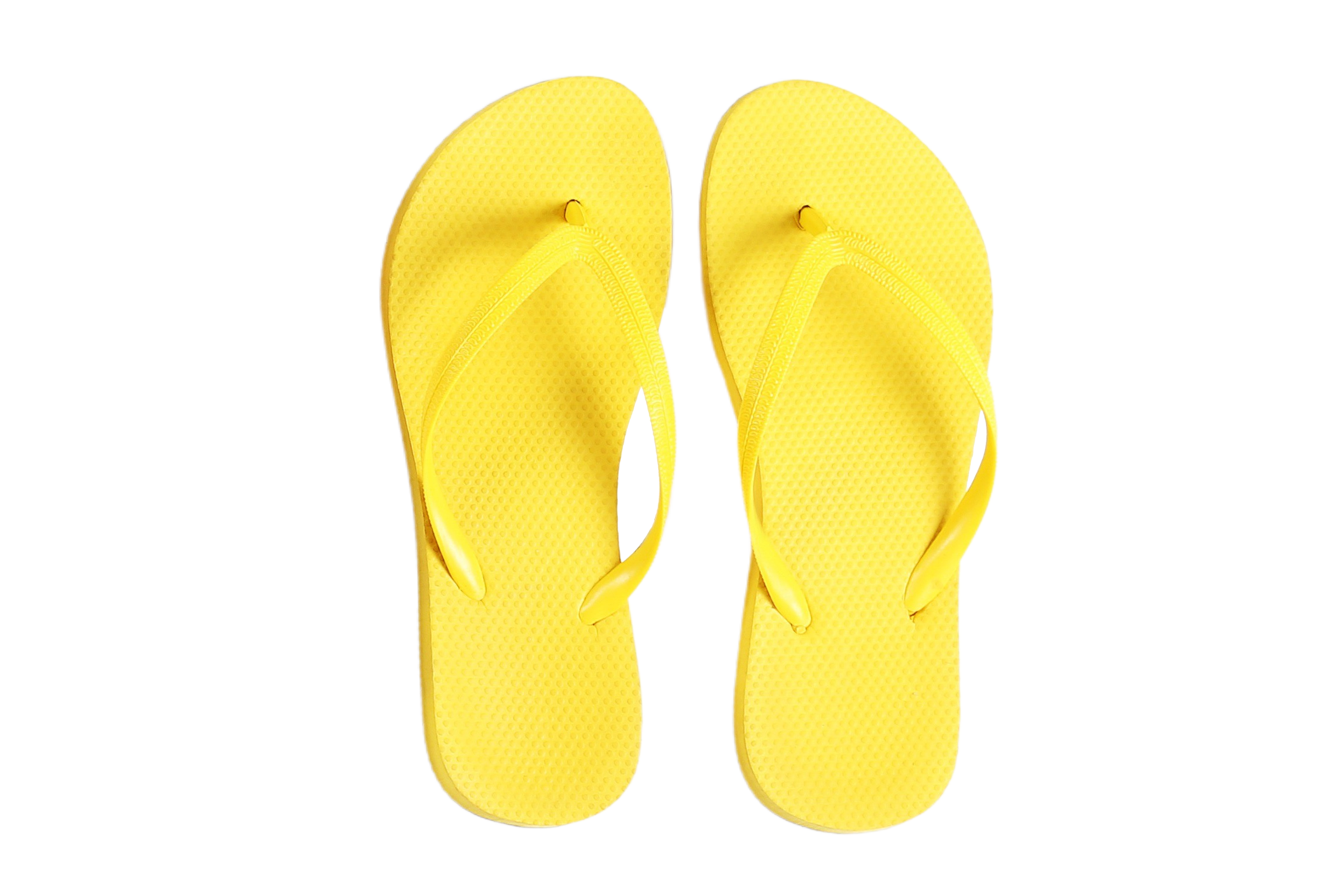 Free Yellow flip flops isolated on a transparent background 22697825 ...