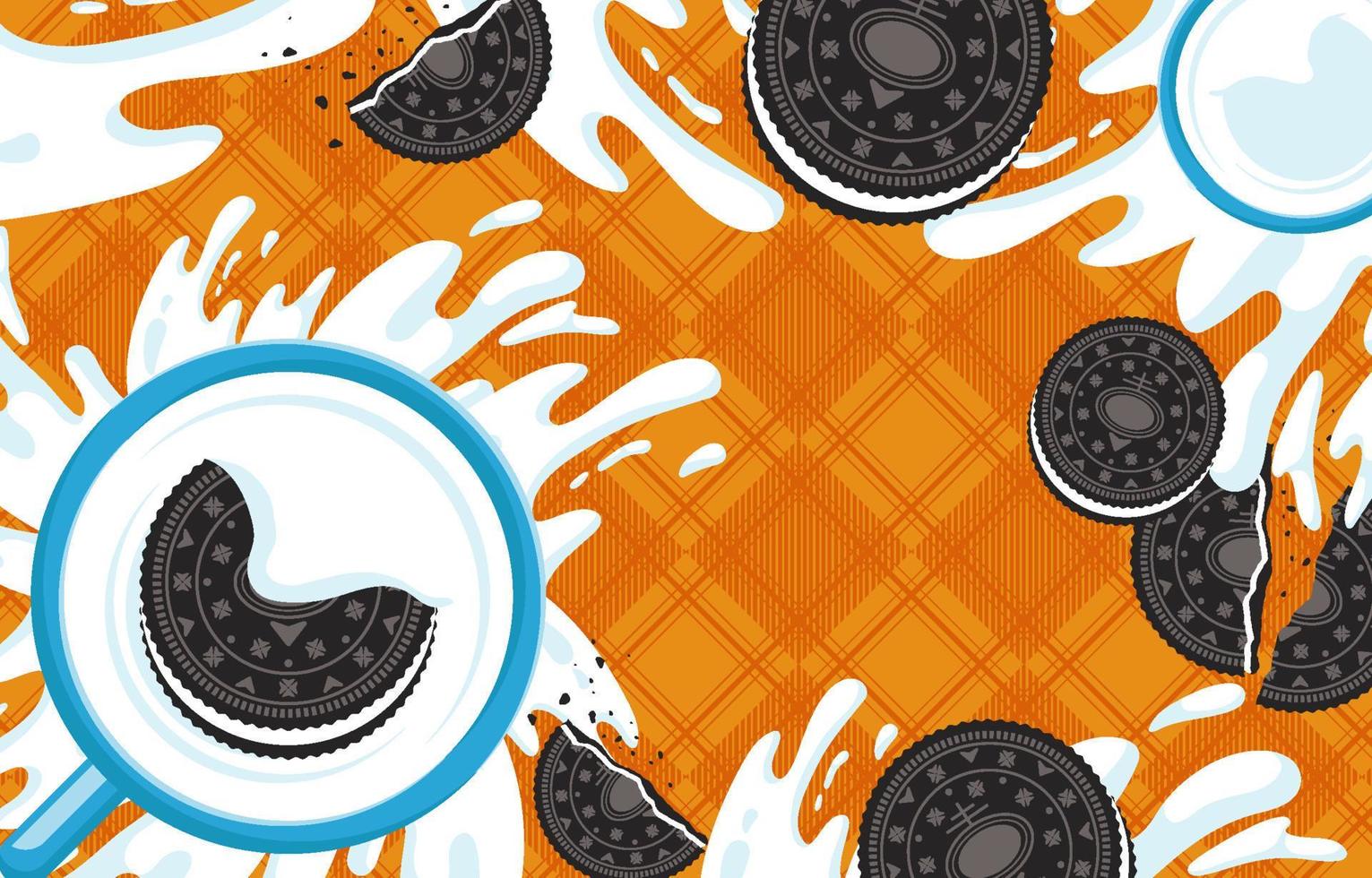 Cookies Day Background vector