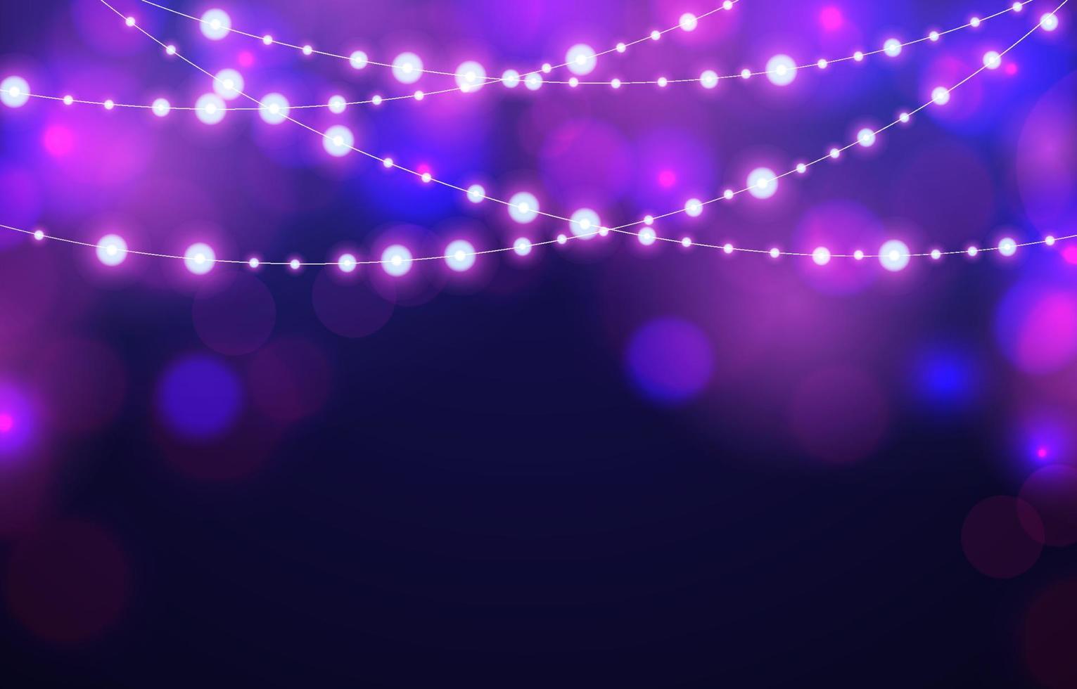 Fairy Light Background vector