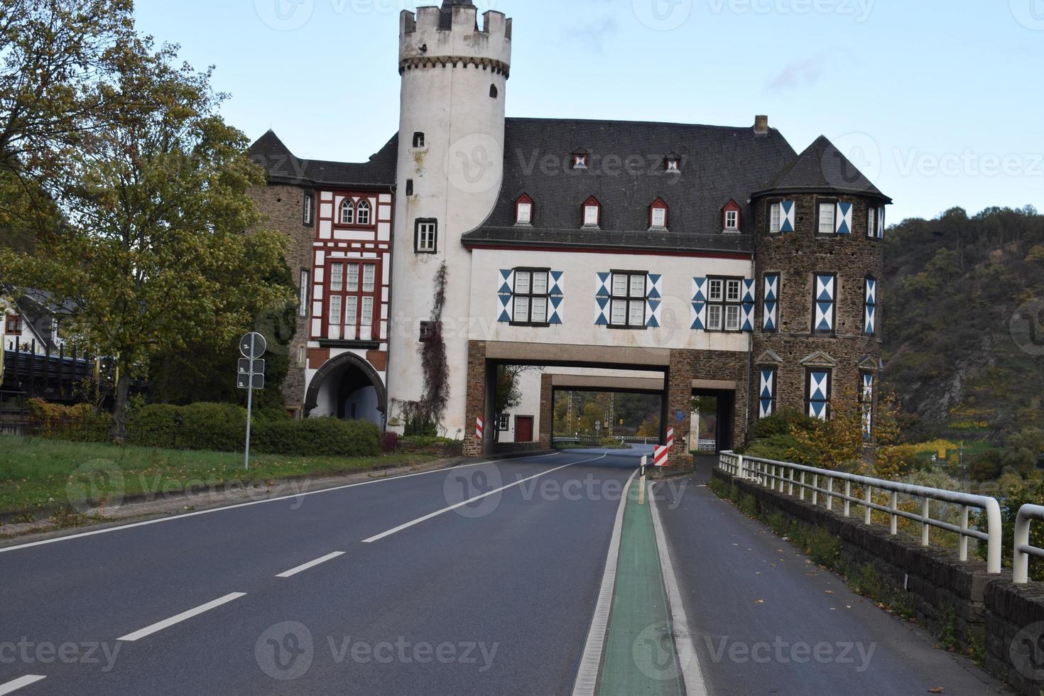 principal la carretera mediante oberburgo, gondorf foto