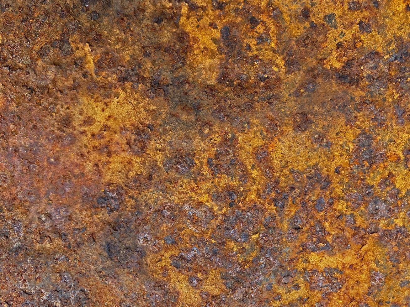 close up of rusty metallic surface photo