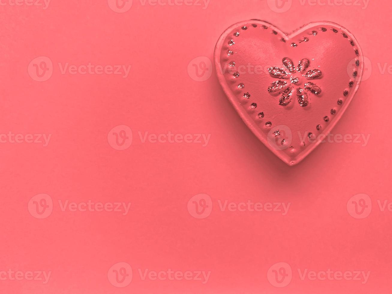 coral Day of Valentine background photo