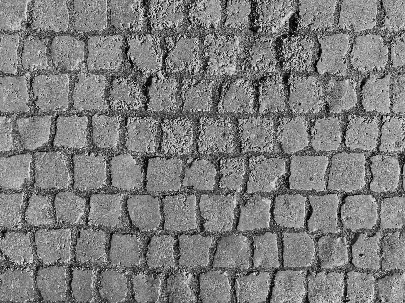 negro y blanco foto de cuadrado pavimentación piedras