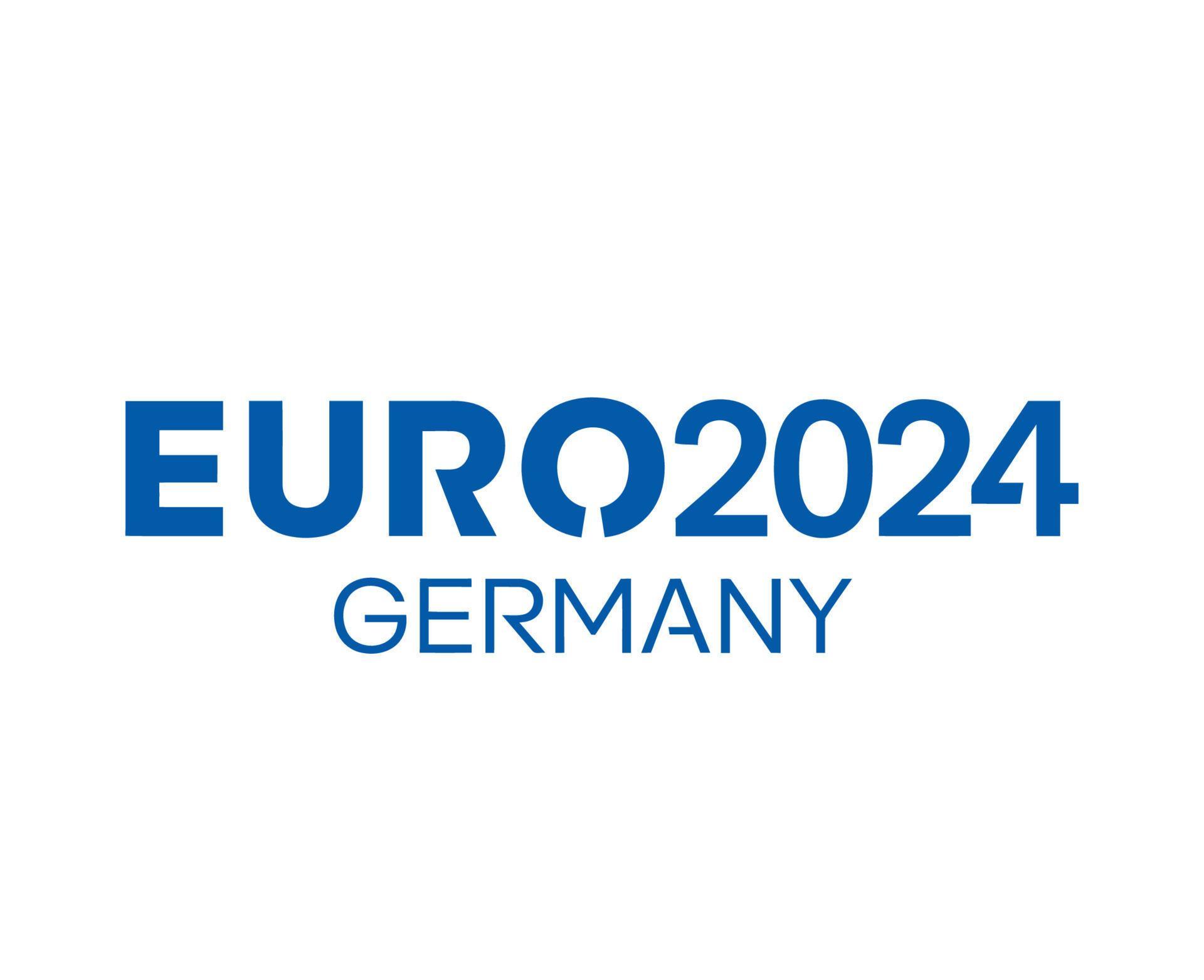 Euro 2024 Germany logo official Name Blue Symbol European Football