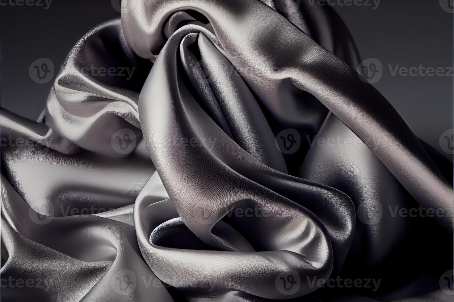 illustration of soft silver fabric photo